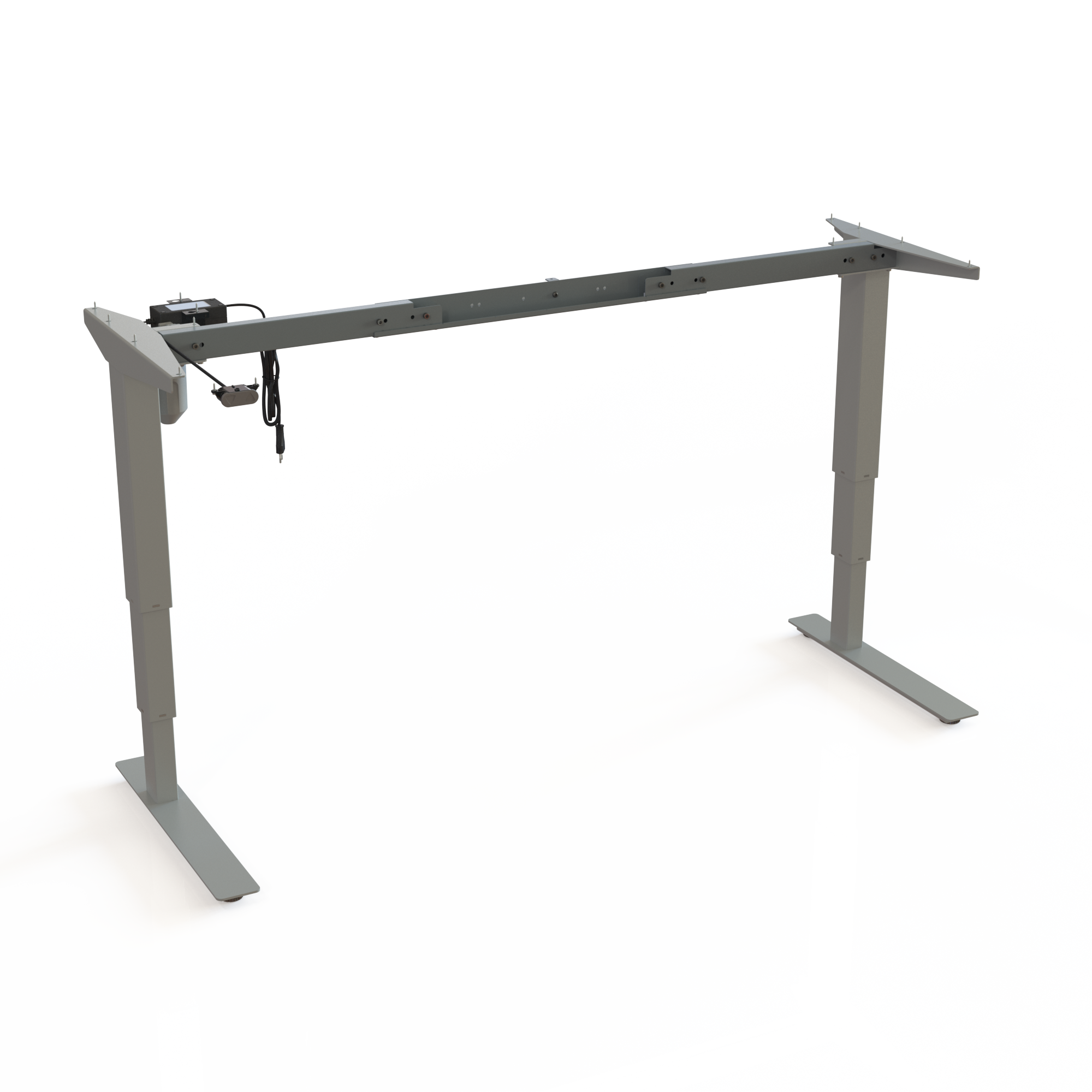 Electric Desk Frame | Width 172 cm | Silver