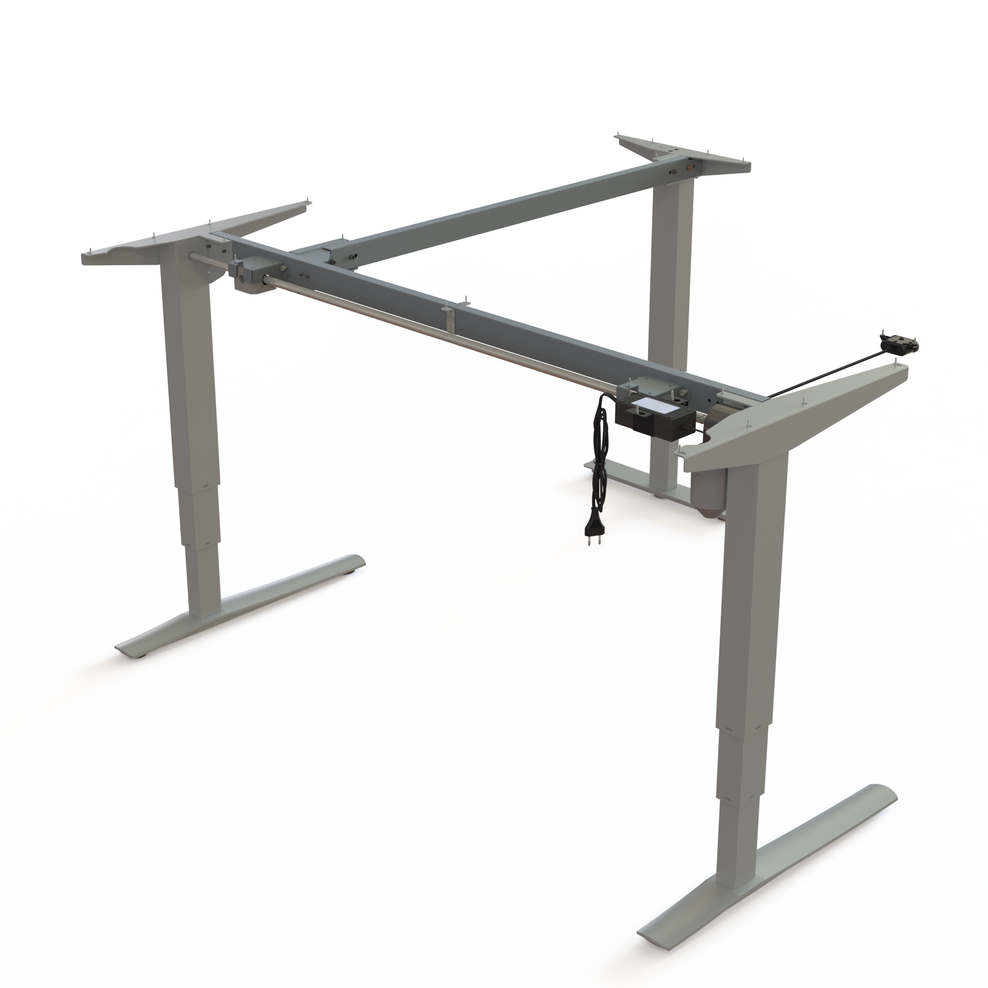 Electric Desk Frame | Width 152 cm | Silver