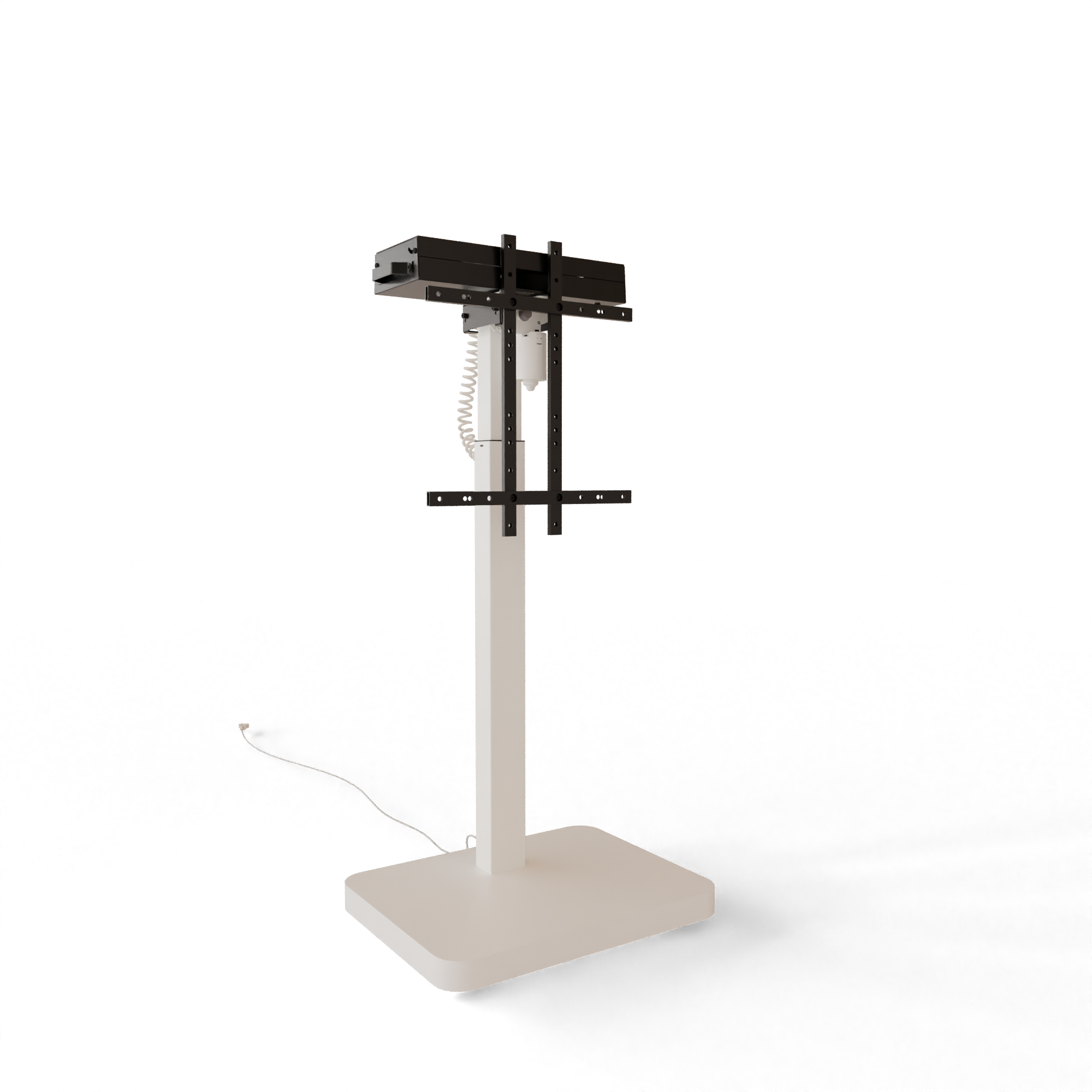 TV Stand on wheels with 880mm electric height adjustment. HOME