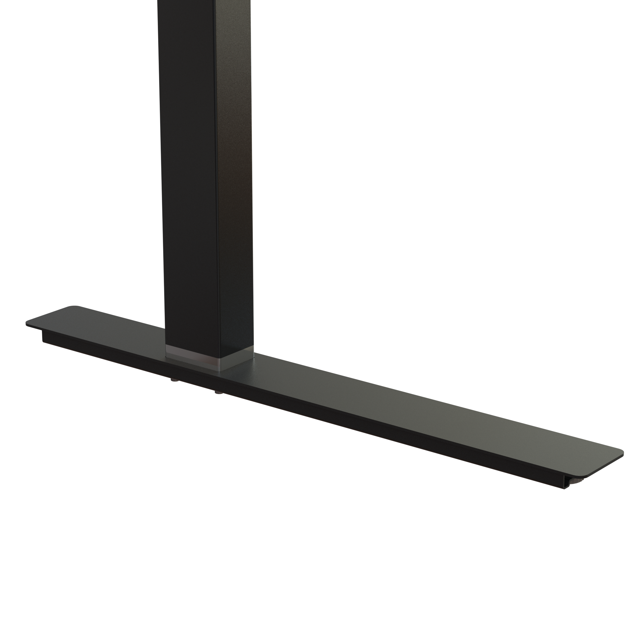 Ergonomic desk | 180x80 cm | White with black frame