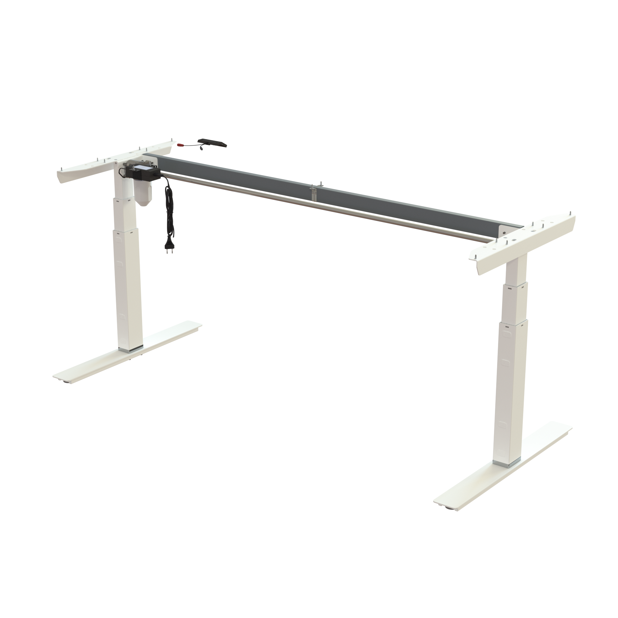 Ergonomic desk frame | Width 172 cm | White
