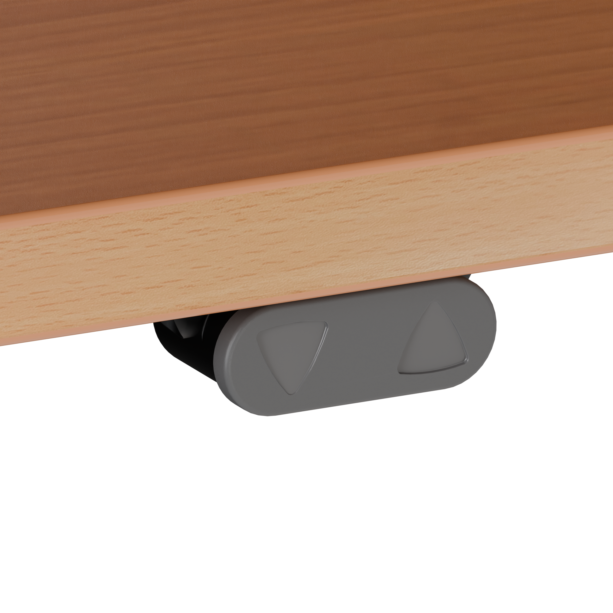Electric Adjustable Desk | 180x180 cm | Beech with black frame