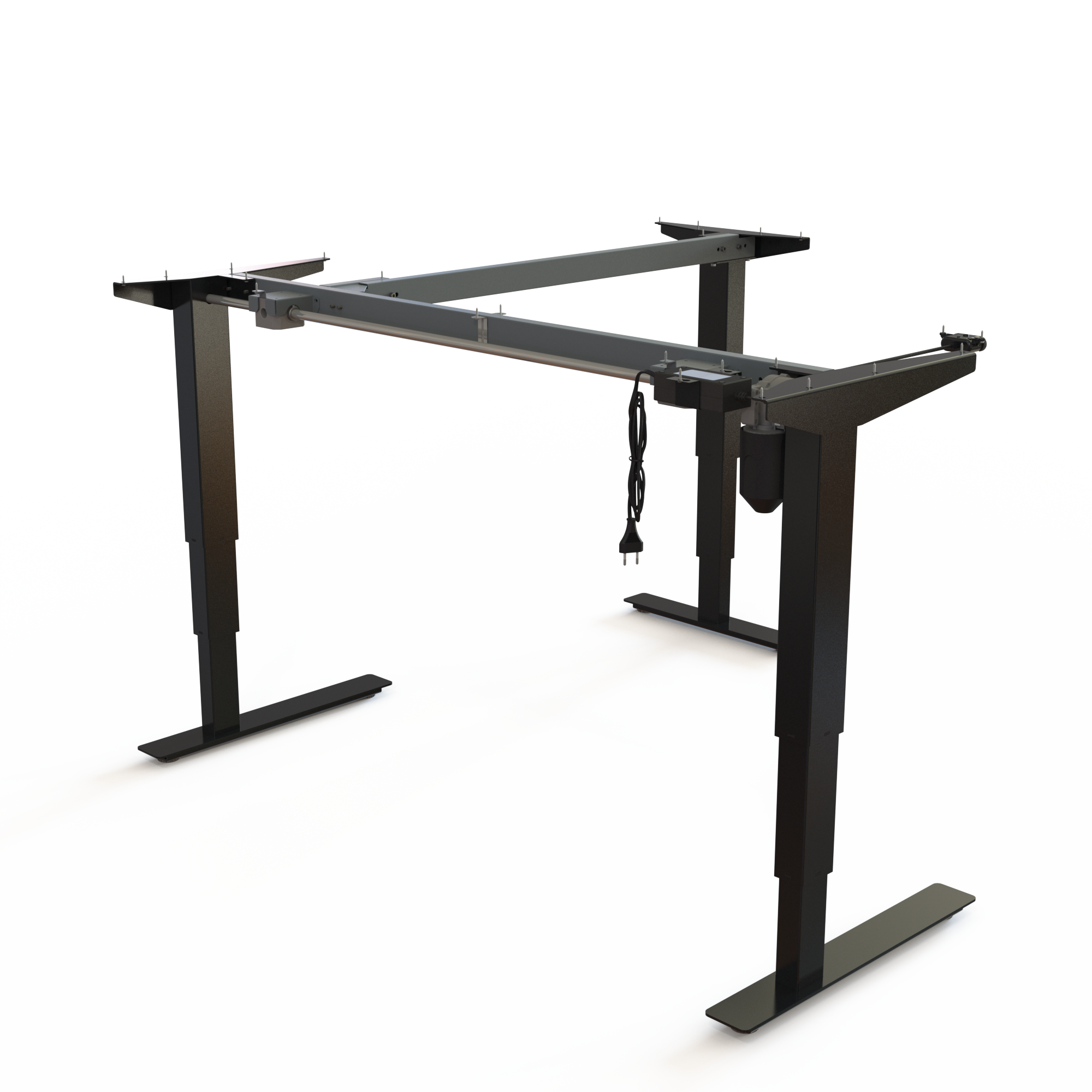 Electric Desk Frame | Width 142 cm | Black 